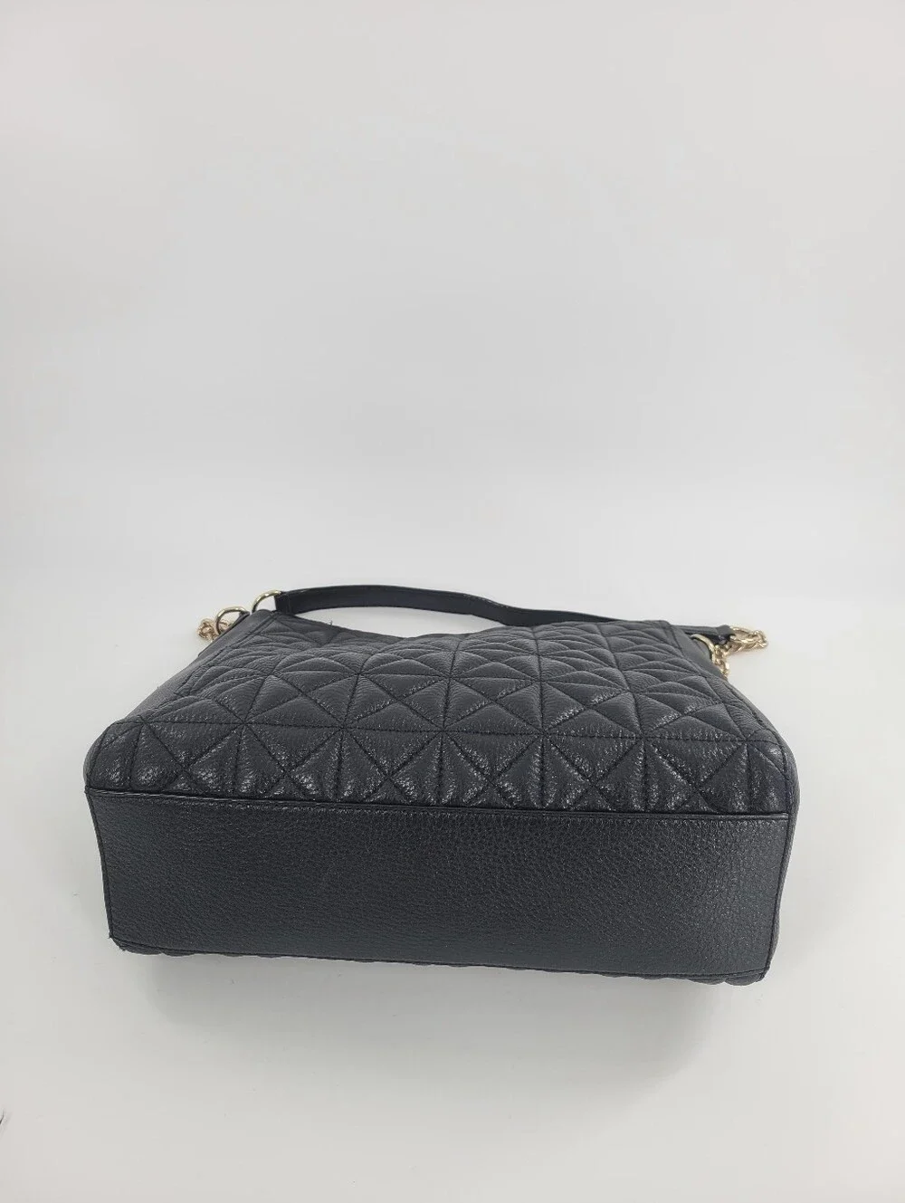 Kate Spade Aurelia Whitaker Place Quilted Black Leather Hobo Bag